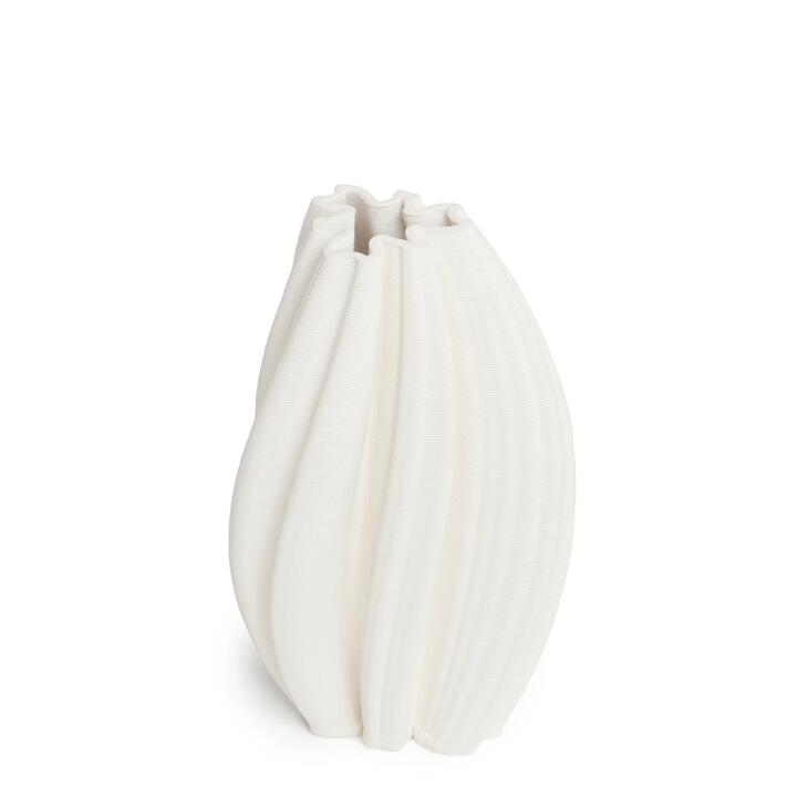 Beais 17cm Vase - White by Interior Secrets - AfterPay Available