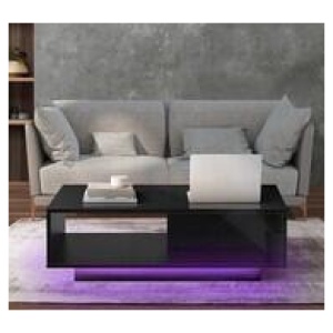 Boston Led Coffee Table Black