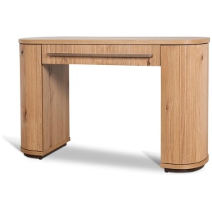 Cambrio Dressing Table - Knotty Oak by Interior Secrets - AfterPay Available