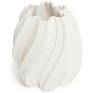Cleous 21cm Vase - White by Interior Secrets - AfterPay Available