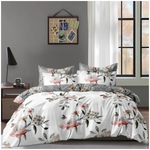 Dreamfields - Shadow Bloom Quilt Cover Set - (3pcs, King Size)
