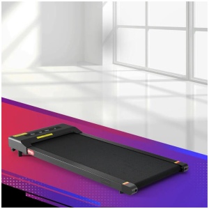 Everfit Treadmill Electric Walking Pad Under Desk Home Gym Fitness 400mm Black