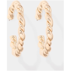 Forever New Women's Abigale Large Twist Hoop Earrings in Gold