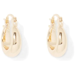 Forever New Women's Dionne Hinge Gold Plated 10mm Hoop Earrings