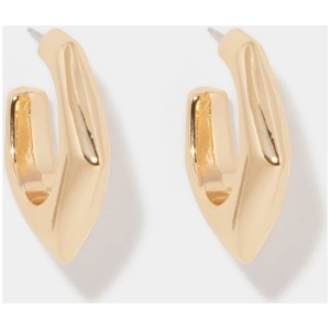 Forever New Women's Eli Edge Hoop Earrings in Gold