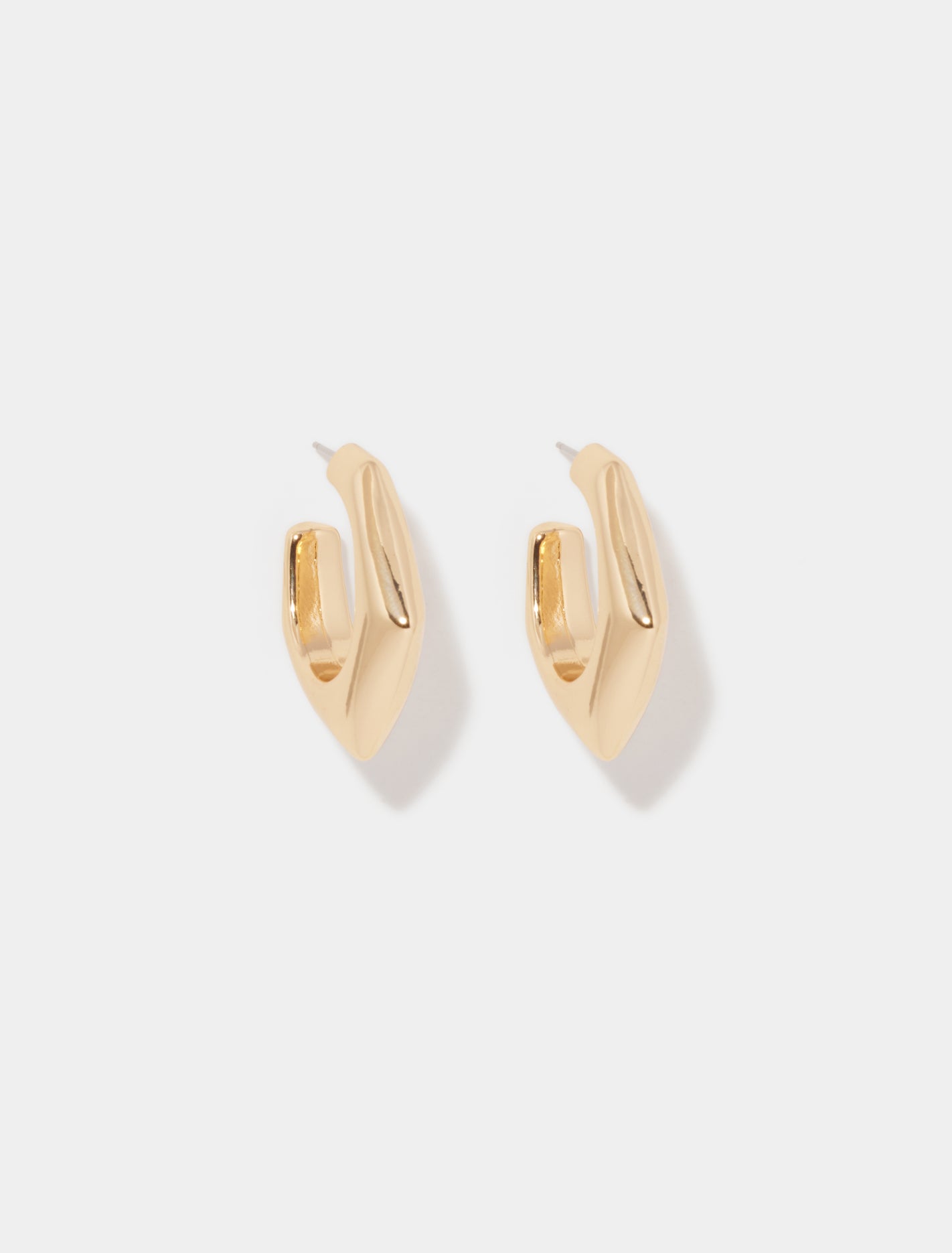 Forever New Women's Eli Edge Hoop Earrings in Gold