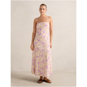 Forever New Women's Georgina Strappy Midi Dress in Saja Ditsy