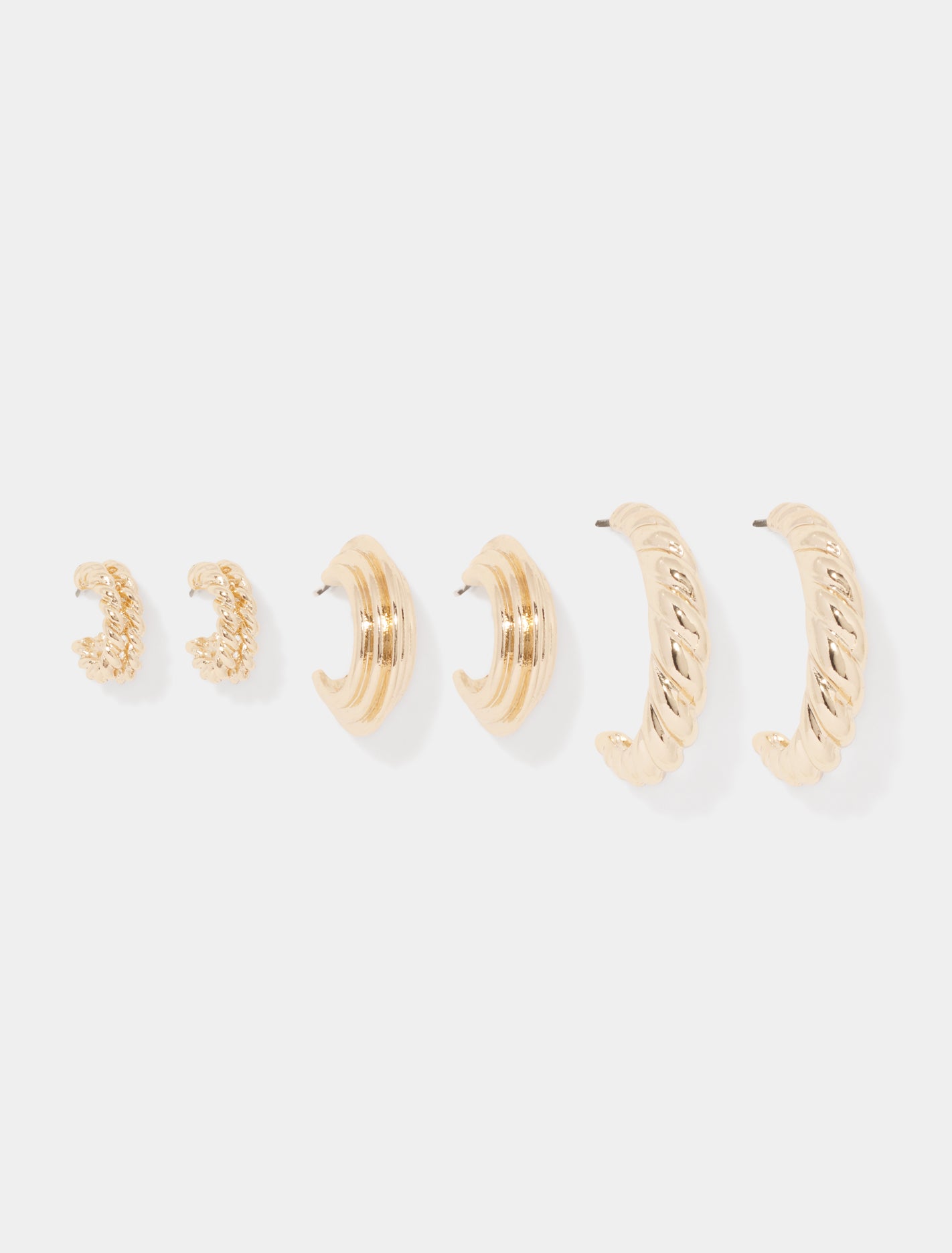 Forever New Women's Patricia Multi-Pack Hoop Earrings in Gold