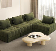 Gallery 4 Seater Sofa Green