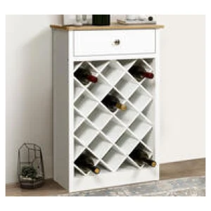 Harwood 57Cm Wine Rack White