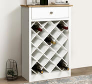 Harwood 57Cm Wine Rack White