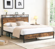 Housten Queen Brown Bed Frame Brown