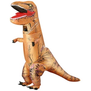 Inflatable Dinosaur Costume T-Rex Adult Suit Blow Up Party Fancy Dress Halloween Xmas Cosplay