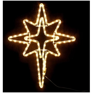 Jingle Jollys Christmas Lights 57cm Bethlehem Star 90 LED Xmas Decorations Motif
