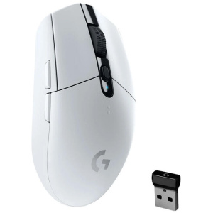 Logitech G305 Lightspeed Wireless Gaming Mouse 910-006042 - White