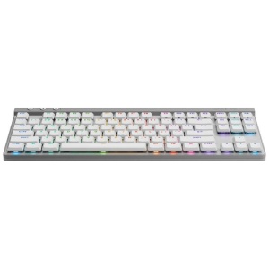 Logitech G515 LIGHTSPEED TKL Tenkeyless Wireless Gaming Keyboard (White)