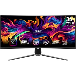 MSI 341CQPX 34" UWQHD 0.03ms 240Hz Curved USB-C 90W Monitor