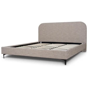 Meredith King Bed Frame - Stonish Beige by Interior Secrets - AfterPay Available