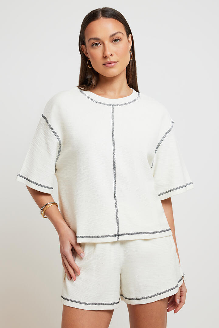 Nude Lucy Sutton Tee Salt