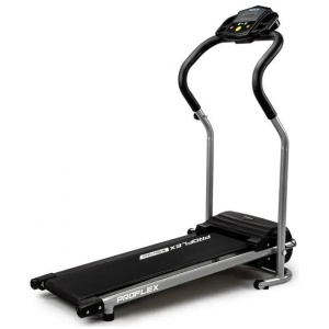 PROFLEX Mini Walking Electric Treadmill Compact Exercise Machine Fitness Equipment Black