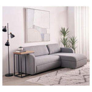 Reuben 3 Seater Sofa Bed With Storage Grey