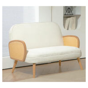 Valda 2 Seater Sofa White