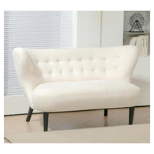 Veedo 2 Seater Sofa White