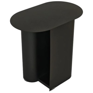 Vetra 50cm Side Table - Black by Interior Secrets - AfterPay Available