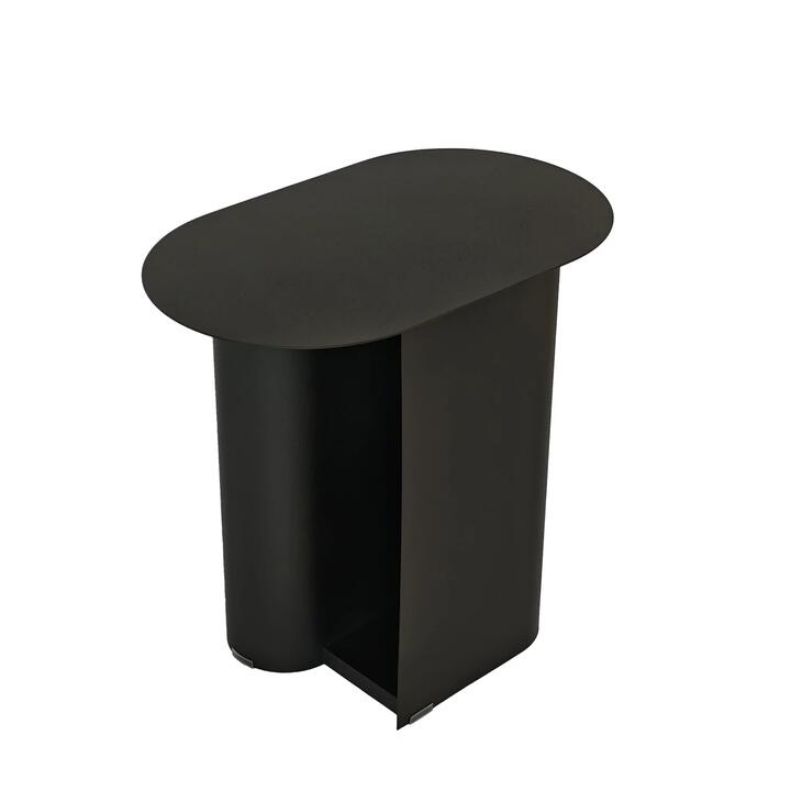 Vetra 50cm Side Table - Black by Interior Secrets - AfterPay Available