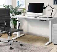 Wendie 150Cm Electric Standing Desk White