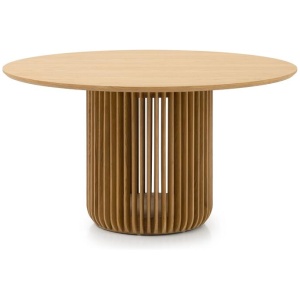 Arvena 1.4m Round Dining Table - Natural by Interior Secrets - AfterPay Available