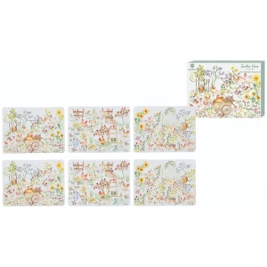 Ashdene Garden Hens Set of 6 Placemats