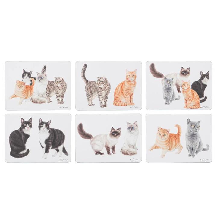 Ashdene Purrrfect Moments Set of 6 Placemats