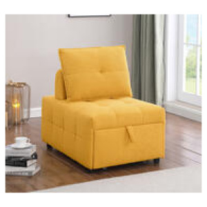 Ayani 1 Seater Sofa Bed Yellow