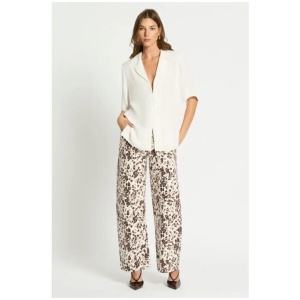 Brandon Leopard Print Jean