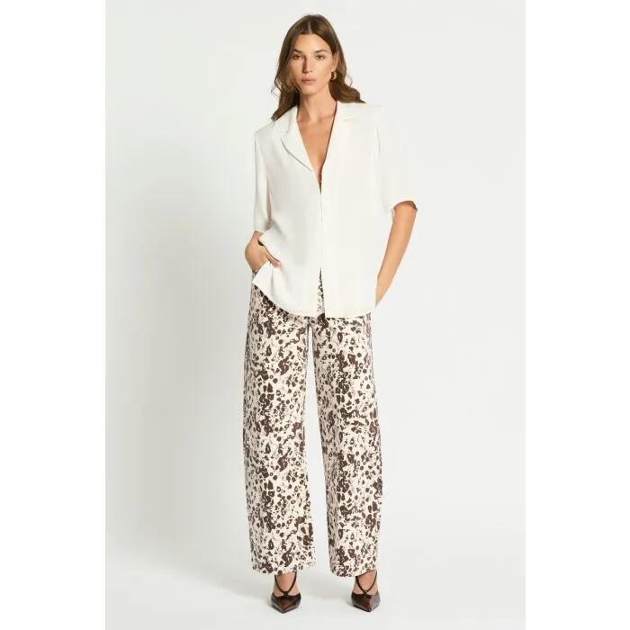 Brandon Leopard Print Jean