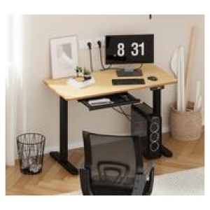 Clint Electric Standing Desk Black