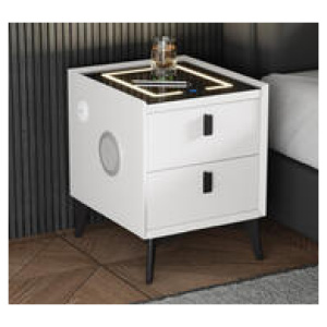 Collings Bedside Table White