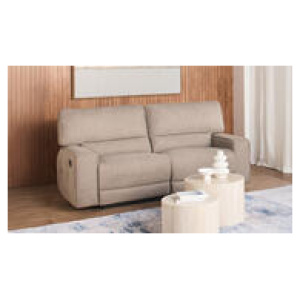 Convertible 2 Seater Modular Sofa Fawn