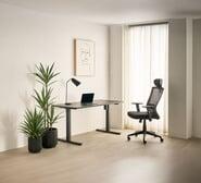 Elevate Electric Standing Desk Black