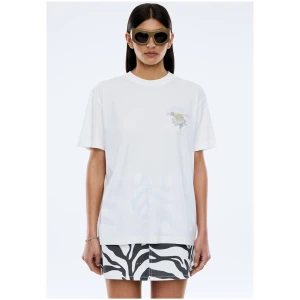 Ena Pelly Ep Rose Tee Vintage White