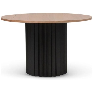 Ex Display - Luther Round Dining Table by Interior Secrets - AfterPay Available