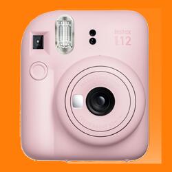 FUJIFILM INSTAX MINI 12 Instant Film Camera (Blossom Pink) - Brand New