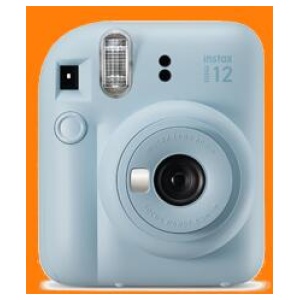 FUJIFILM INSTAX MINI 12 Instant Film Camera (Pastel Blue) - Brand New