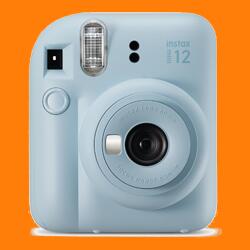 FUJIFILM INSTAX MINI 12 Instant Film Camera (Pastel Blue) - Brand New