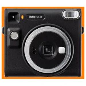 FUJIFILM INSTAX SQUARE SQ40 Instant Film Camera (Black) - Brand New