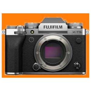 FUJIFILM X-T5 Mirrorless Camera Body Silver - Brand New
