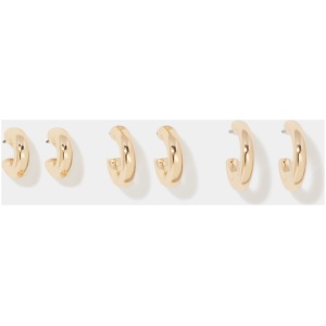 Forever New Women's Meadow Hoop Multi-Pack Earrings in Gold