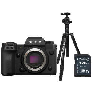 FujiFilm X-H2 Body Only Mirrorless Camera with PRO XCM 528 and V90 Card