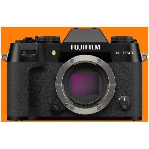 Fujifilm X-T50 Mirrorless Camera Body - Black - Brand New